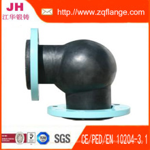 90 Degree Rubber Elbow / Flanges